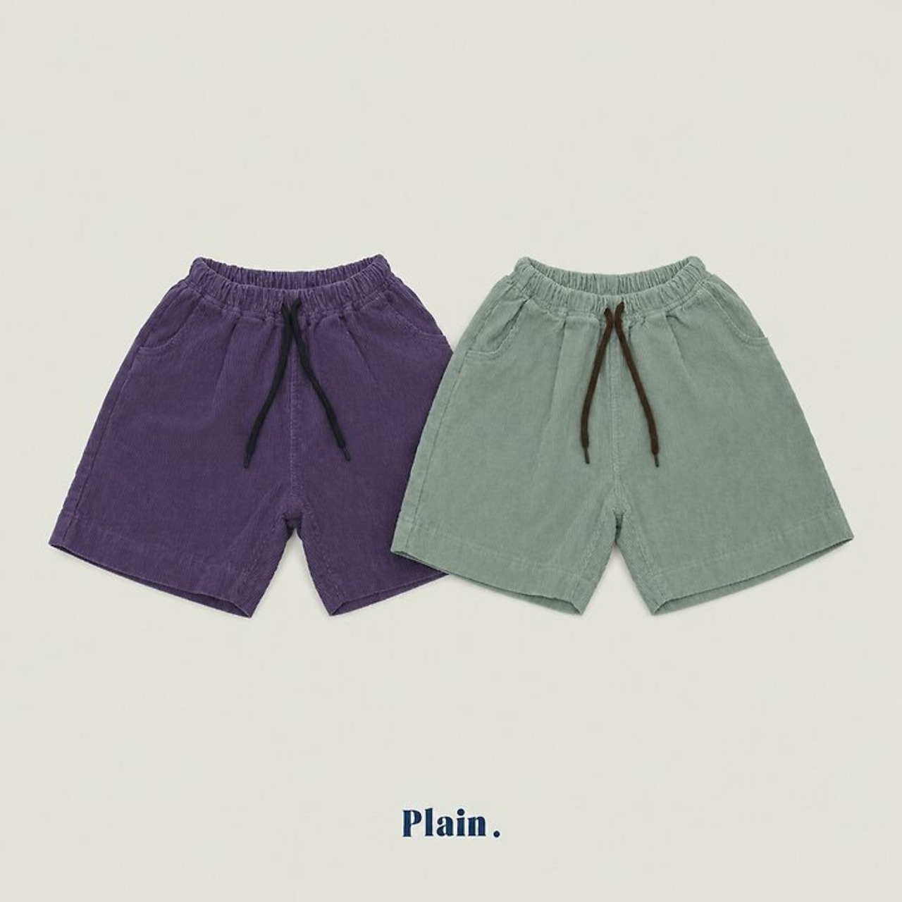 【取寄/韓国直送】Plain.ワンワンバミューダパンツ｜韓国子供服｜26/AT