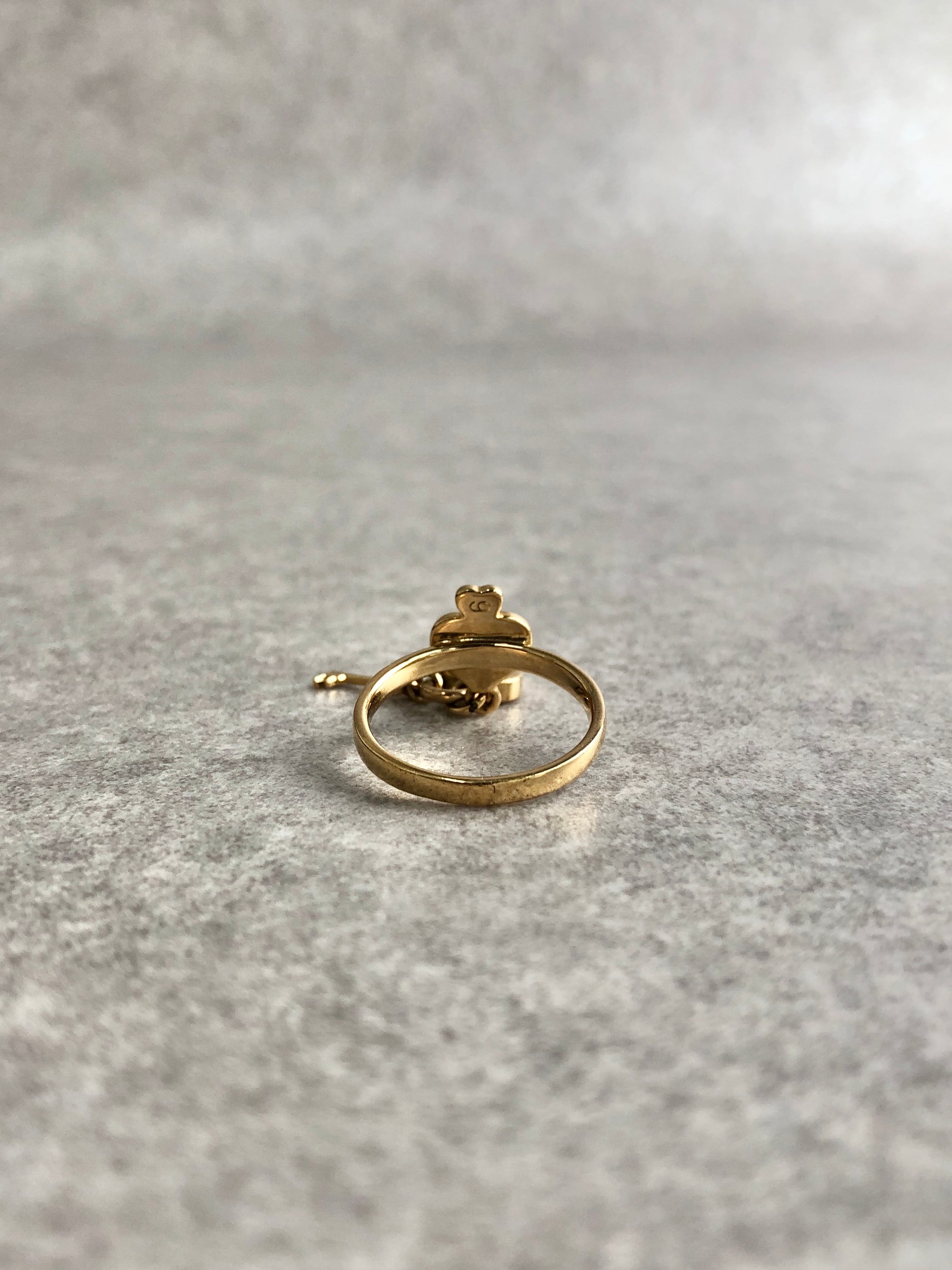 Christian Dior クリスチャン ディオール 指輪 ゴールド ハート リング