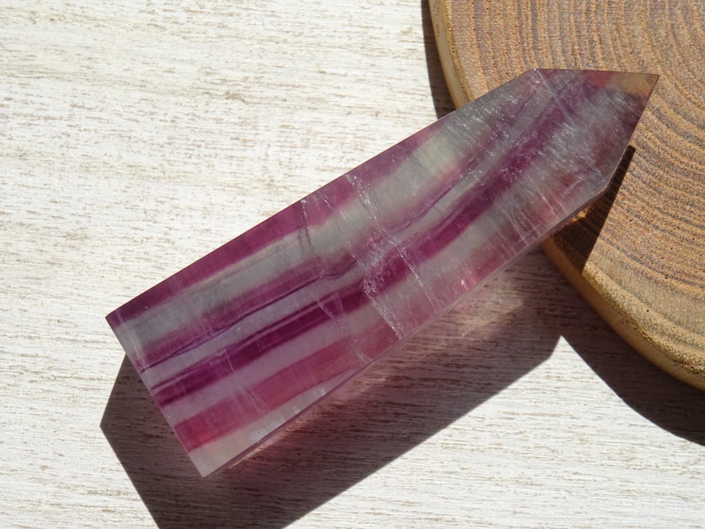 パープルフローライト、オベリスク(c)