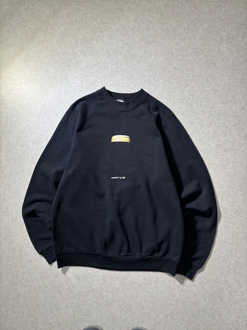 90s~ raglan print sweatshirt