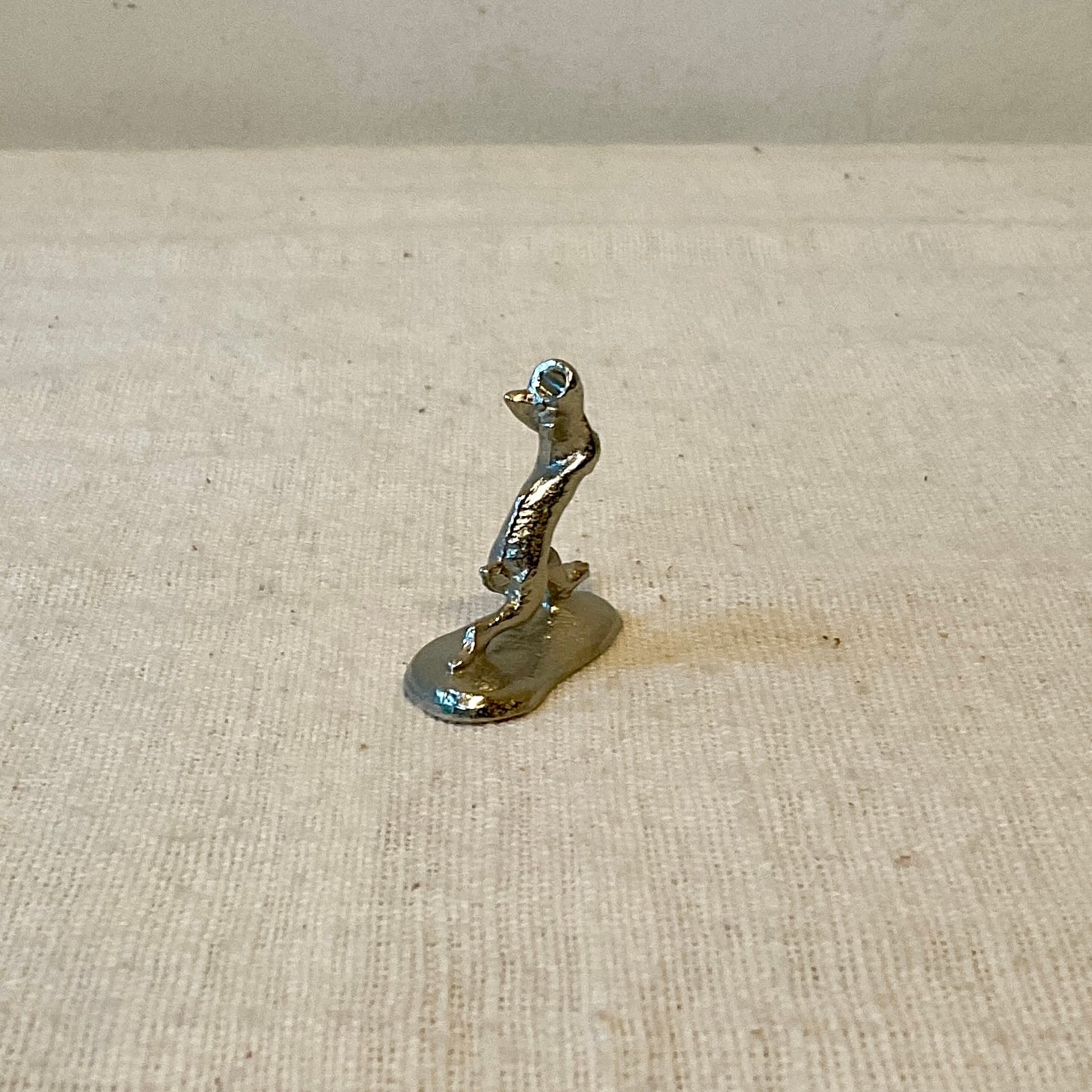 炭谷三郎商店 香立 鳥獣戯画 錫 炭谷三郎商店 香立 鳥獣戯画 錫