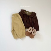 ミミマーケット / mimimarket / コーデュロイセーラーブラウス / 韓国子供服 / キッズ / 26winter〖取寄〗*S~L*