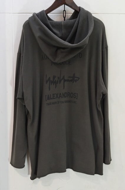 Yohji Yamamoto × Alexandros パーカー | goodbadstore