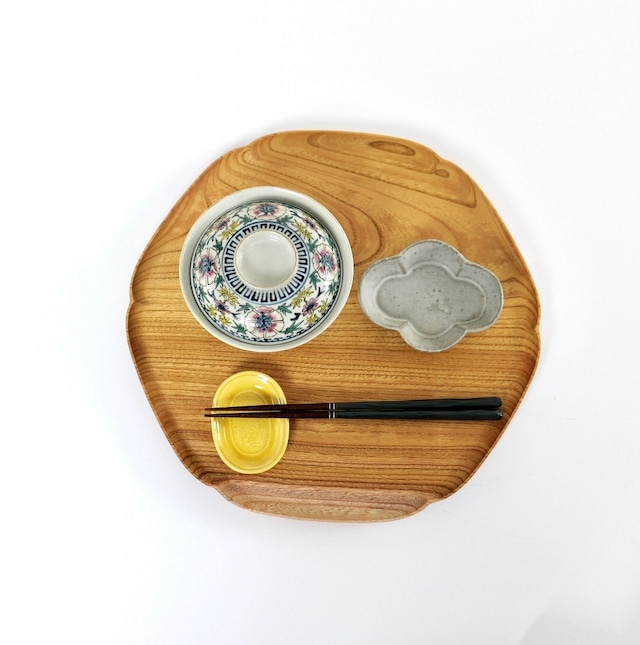 四十沢木材工芸 KITO  雪輪盆(ゆきわぼん)・大【写真の商品をお届けします】LYKW-4