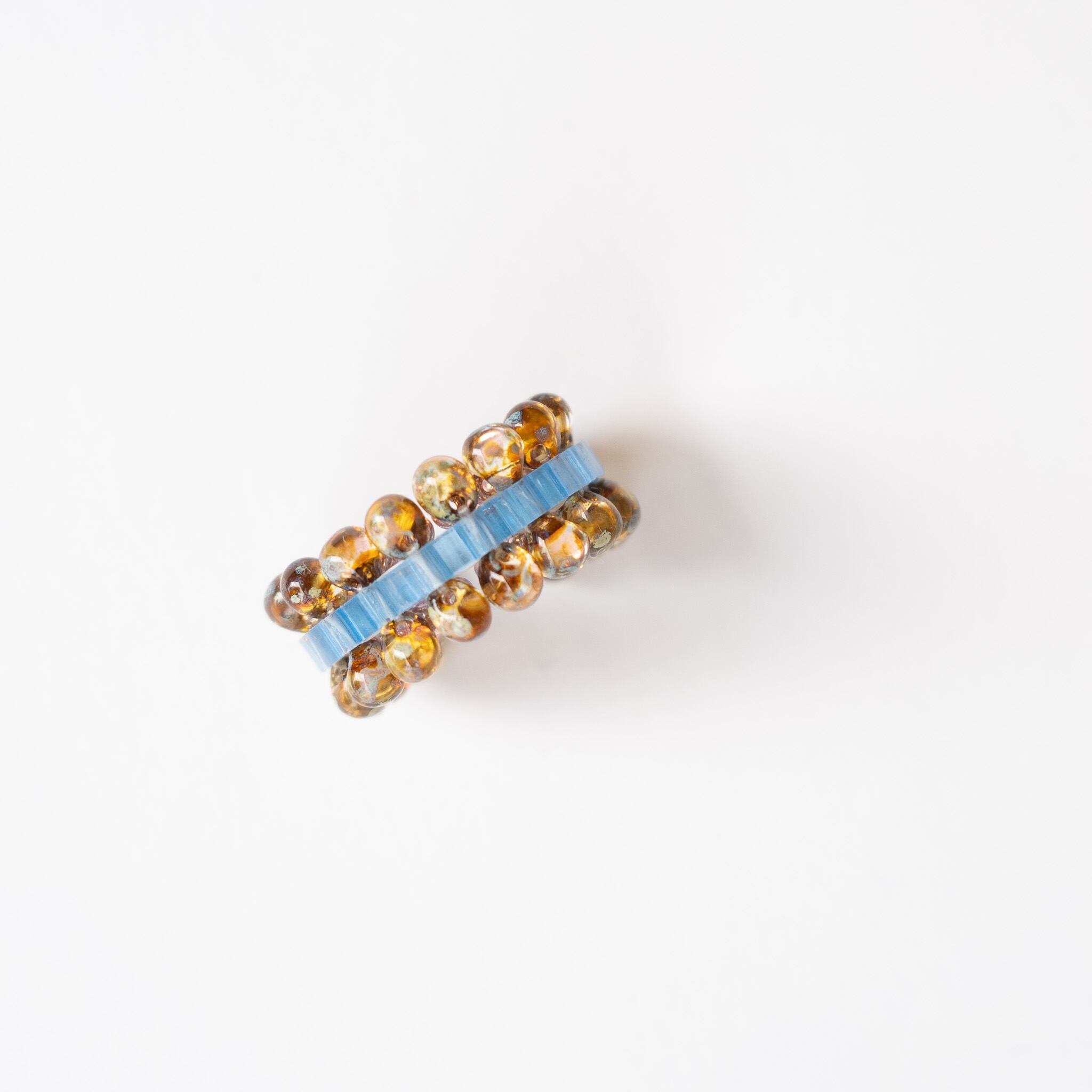 puzzle ring ear cuff [27]