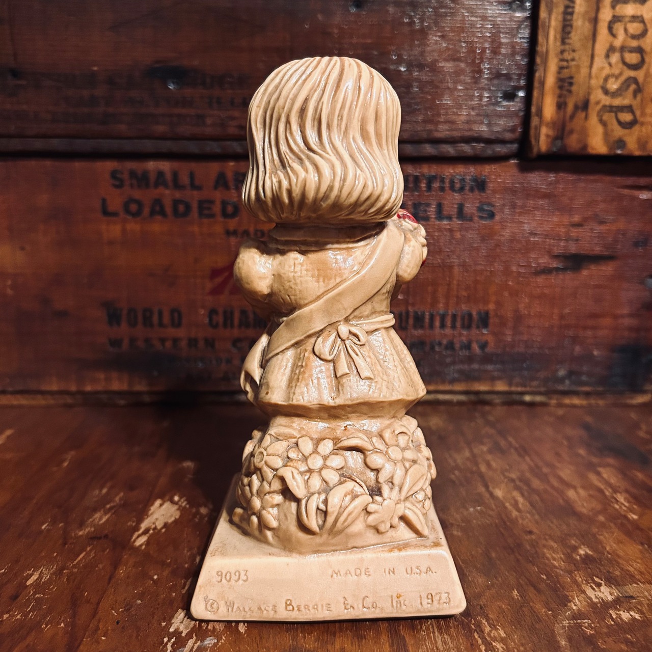 1973 ウォレス・ベリー ワールズ・ベスト・マム ヴィンテージ メッセージドール WALLACE BERRIE “WORLD’S BEST MOM” Sillisculpt #9093  D-668