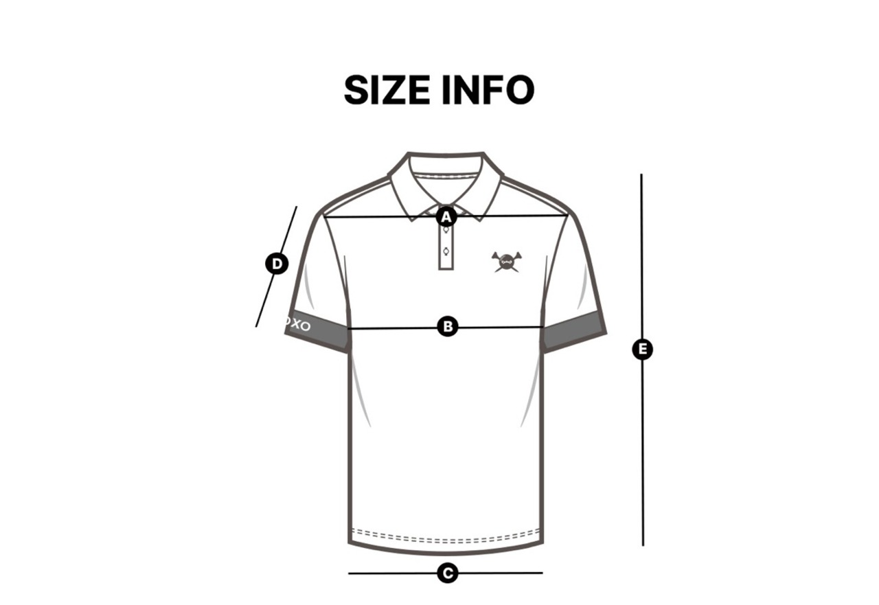 GOXO ゴーエックスオー スリーブ配色ポロTシャツ スカイブルー