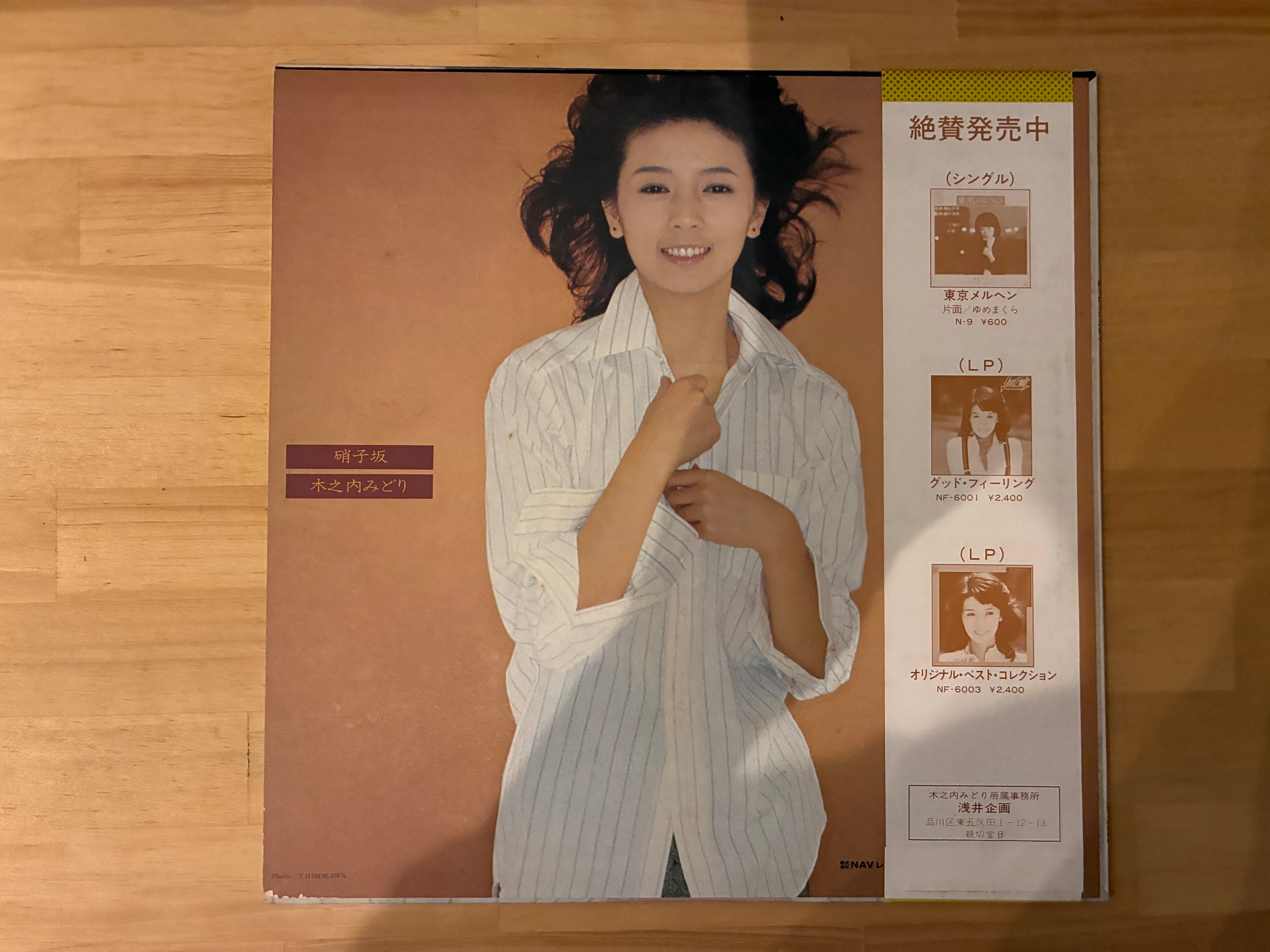 木之内みどり / 硝子坂 | sixteen records (シックスティーンレコード)