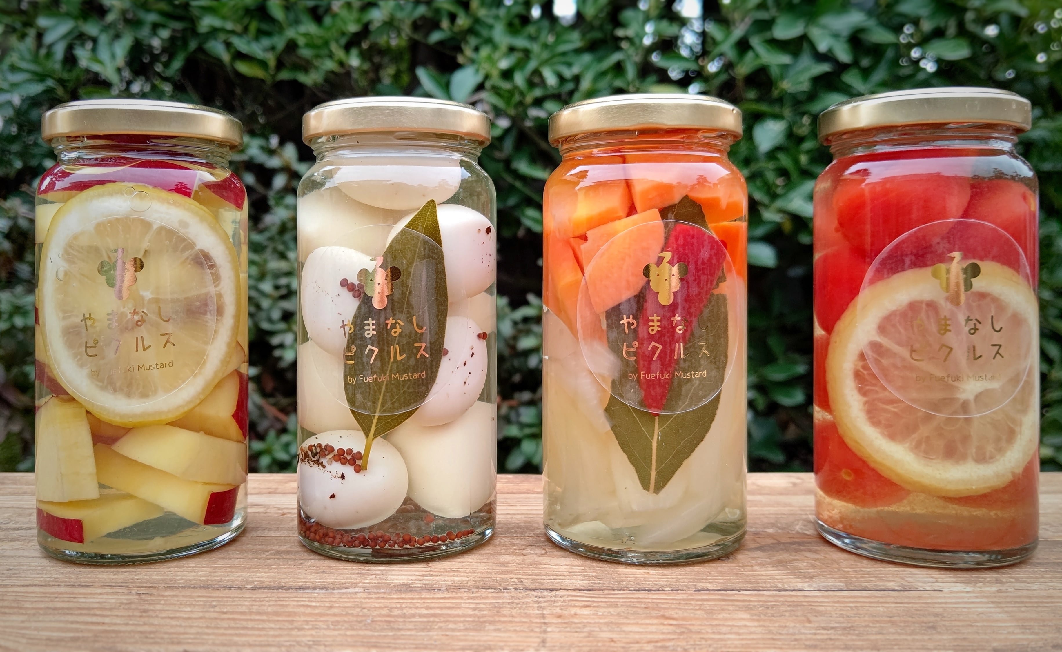 マスタード&ピクルスの詰め合わせ 専用ボックス入り | 【ふえふき