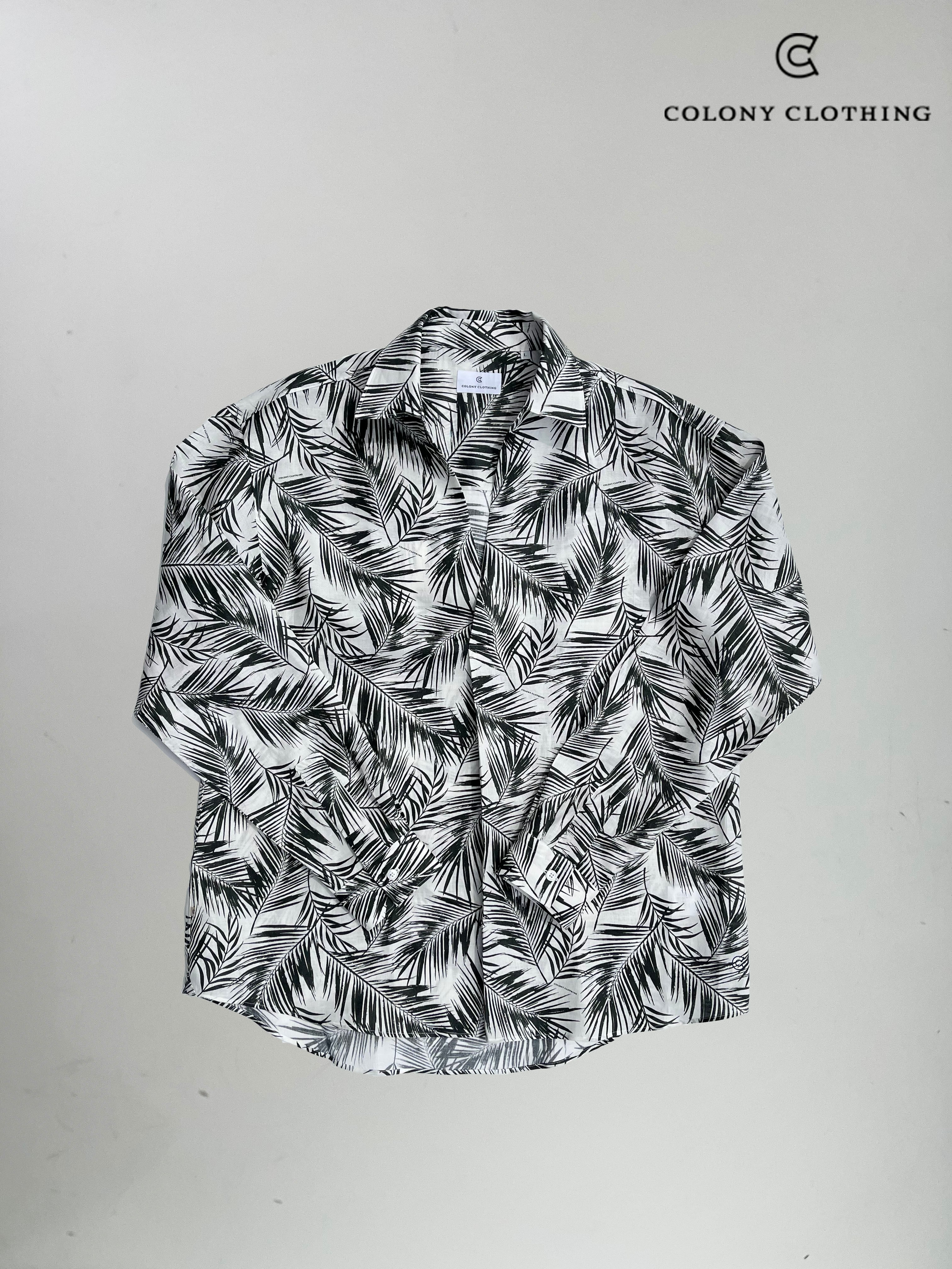 COLONY CLOTHING（コロニー クロージング）リネン プールサイドシャツ