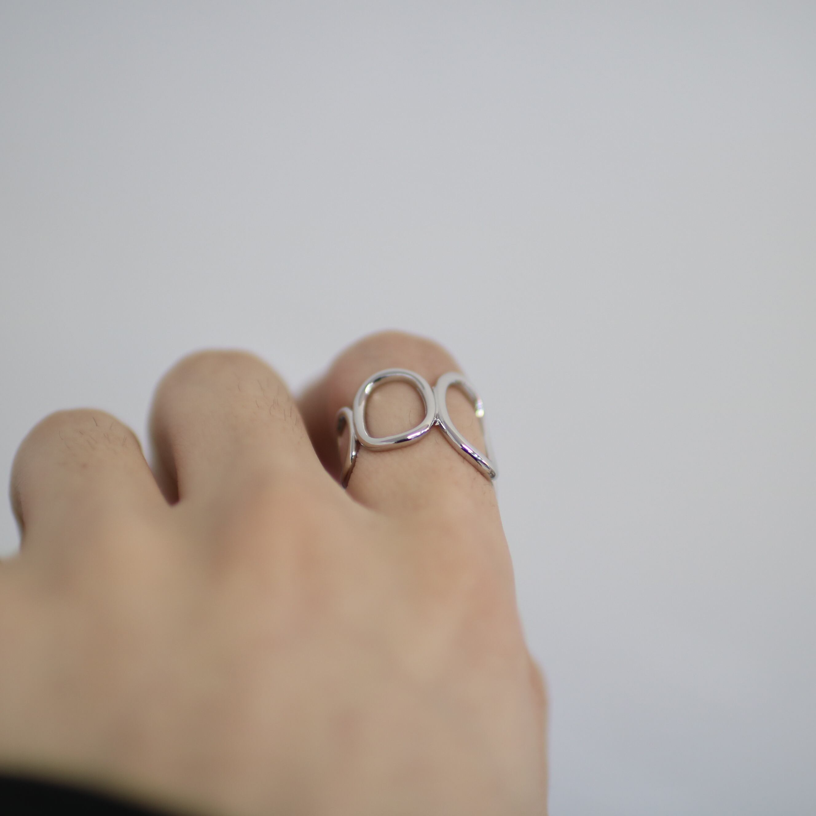 CHAIN design RING silver 古着屋orb ONLINESTORE