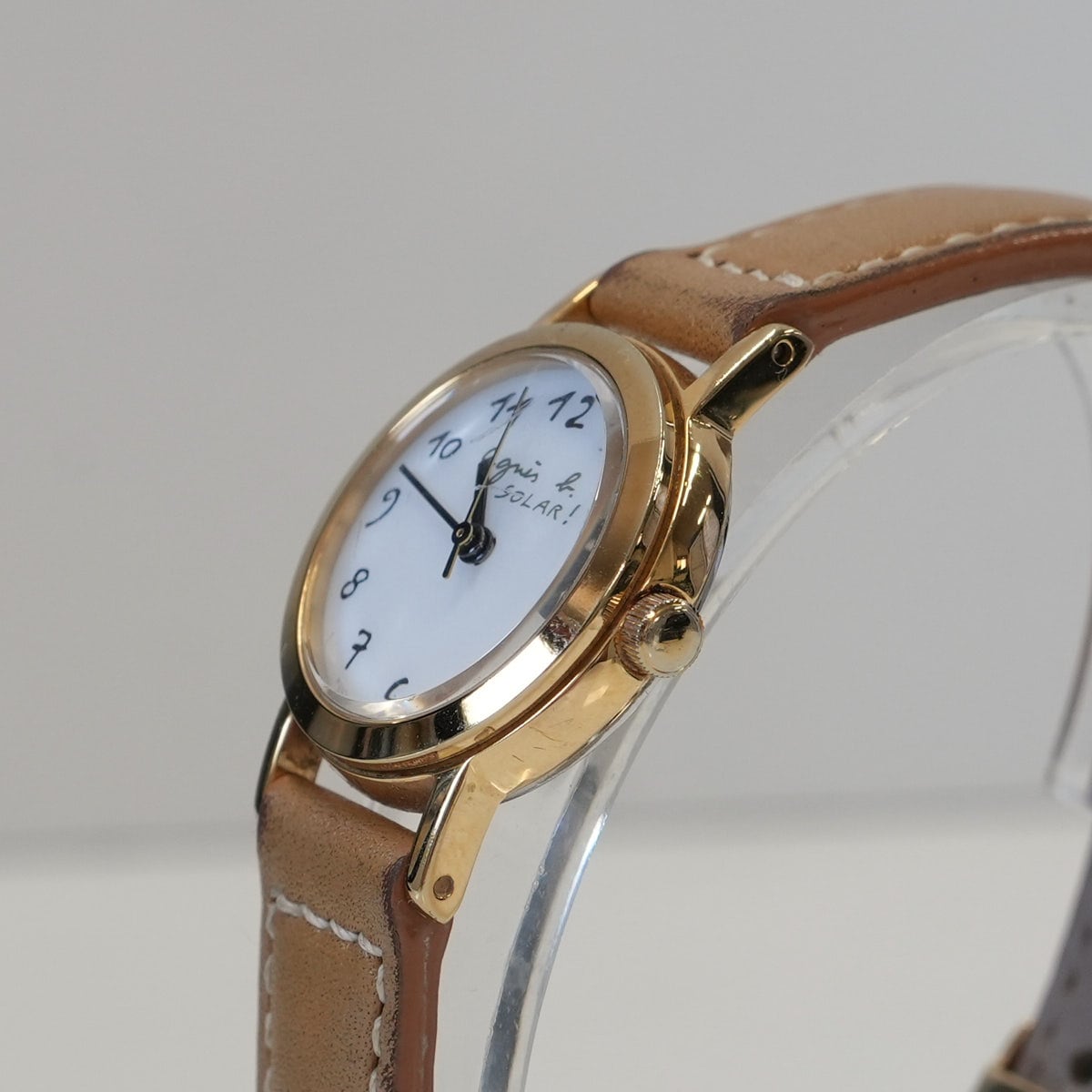 agnes b. アニエスベー マルチェロ レディース 腕時計 USED美品