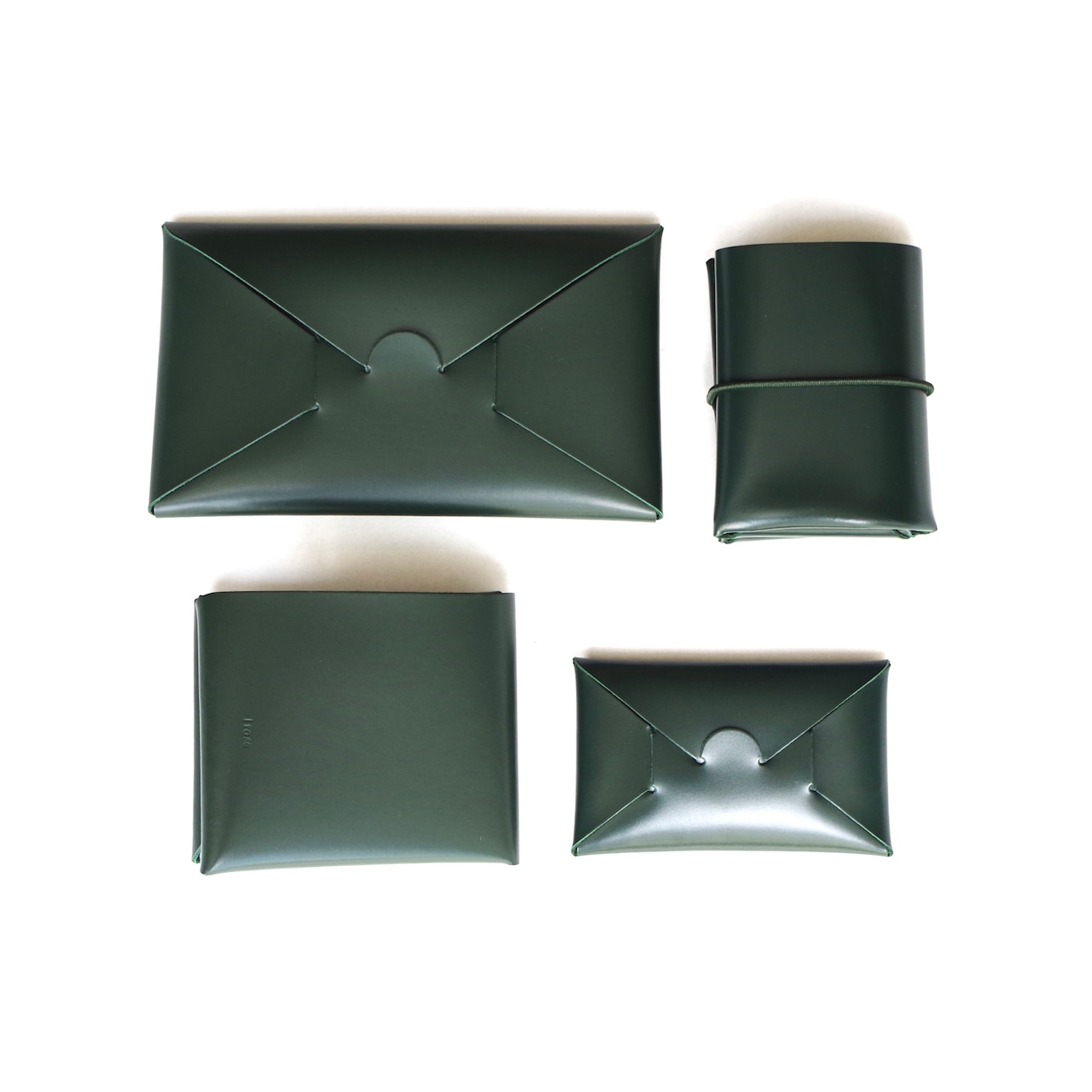 i ro se seamless compact wallet Limited Color "F.GREEN"