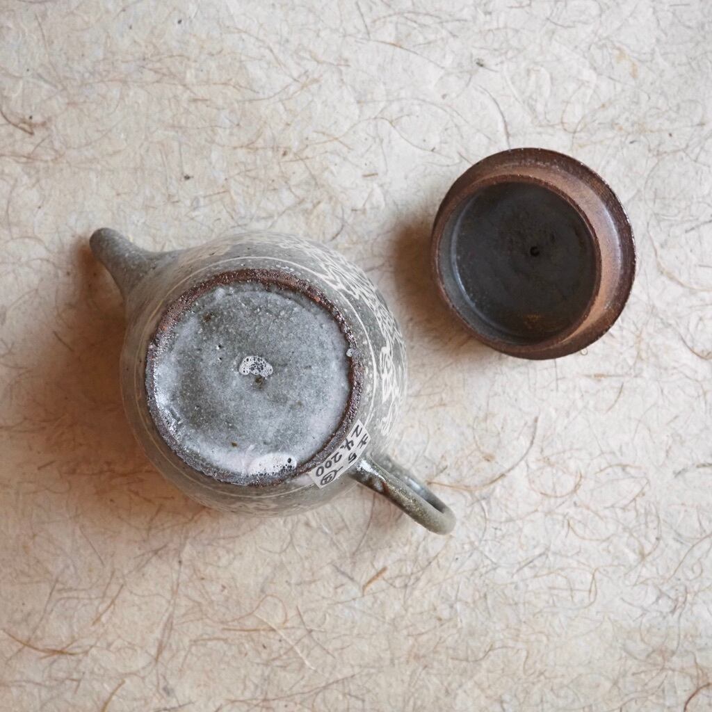 土本訓寛・久美子/象嵌 茶壺 福寿