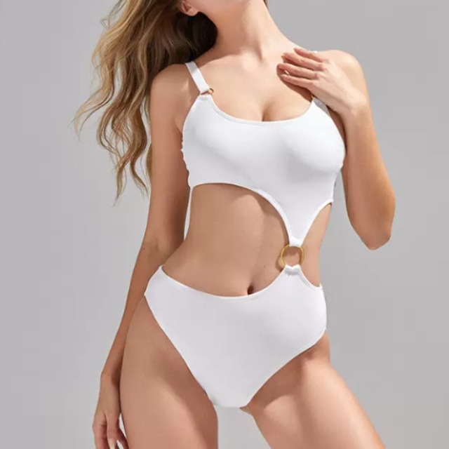 ワンピース水着 レディース 水着 カットアウトデザイン セクシー
