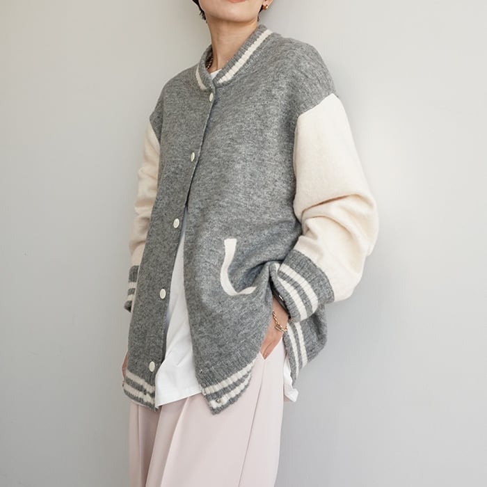 diagram ニットスタジャン ニットスタジャン / GRACE CONTINENTAL | GRACE CONTINENTAL グレース