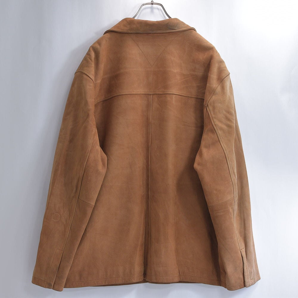 00s TOMMY HILFIGER トミーヒルフィガー ヌバック レザー ハーフ 00s TOMMY HILFIGER トミーヒルフィガー ヌバック レザー ハーフ