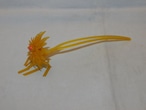 鼈甲色の簪(プラスチック)plastic work ornamental hair pin