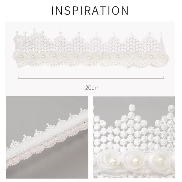 即納クラウンヘアバンド