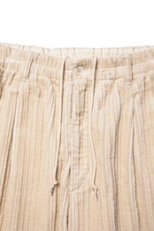 Random Corduroy 1 Tuck Easy Pants - Ivory -