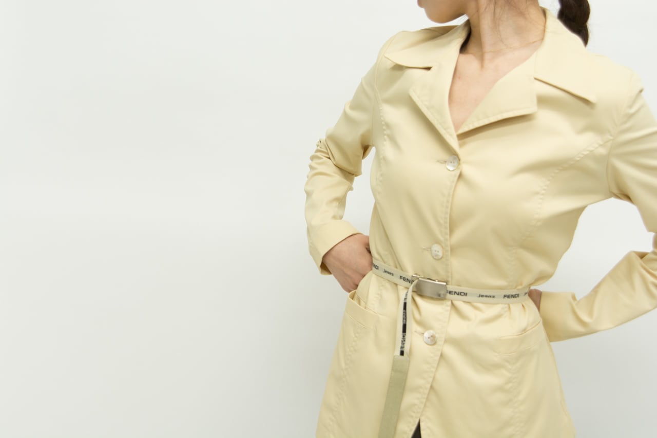【FENDI】 Made in italy nylon jacket（フェンディ イタリア製 ナイロンジャケット）1a
