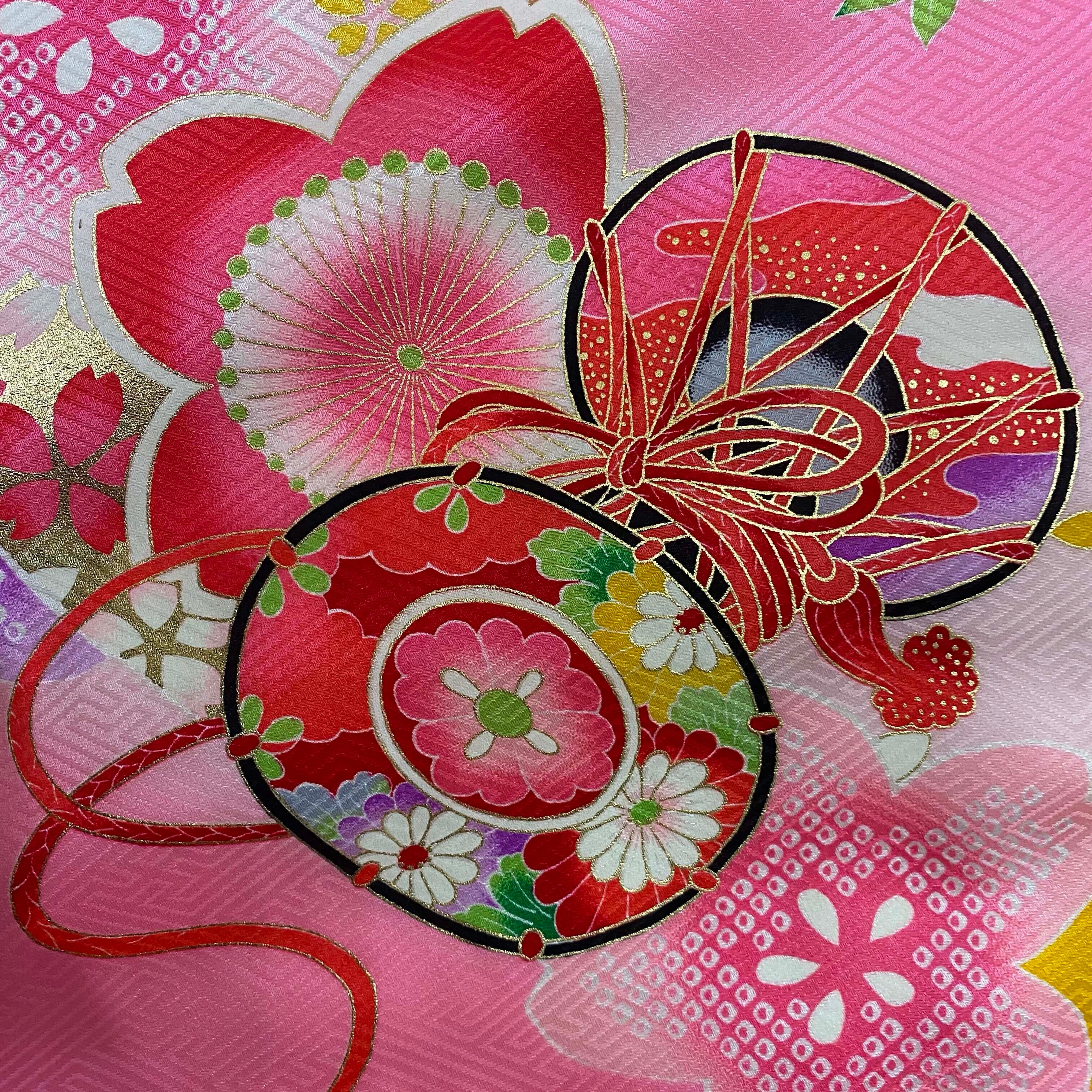 一つ身 女の子 正絹 1歳女児着物 初着 赤ちゃん 着物 71j1 一つ身 女の子 正絹 1歳女児着物 初着 赤ちゃん 着物 71j1