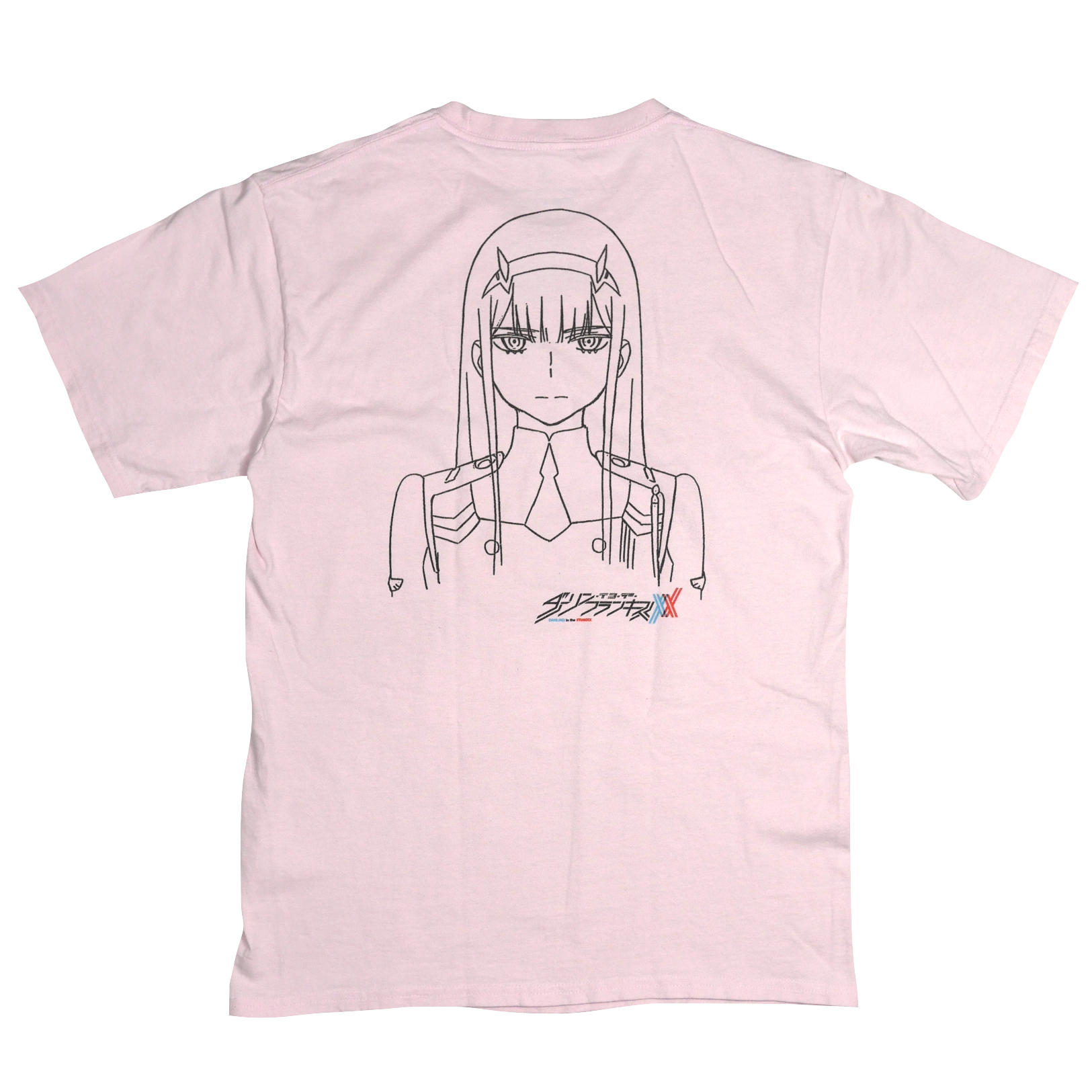 USED【M】Anime DARLING in the FRANXX Zero Two Tee / CR Loves by Crunchyroll