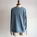 MEIAS "PURE CASHMERE SWEAT PULL OVER (SAX)"