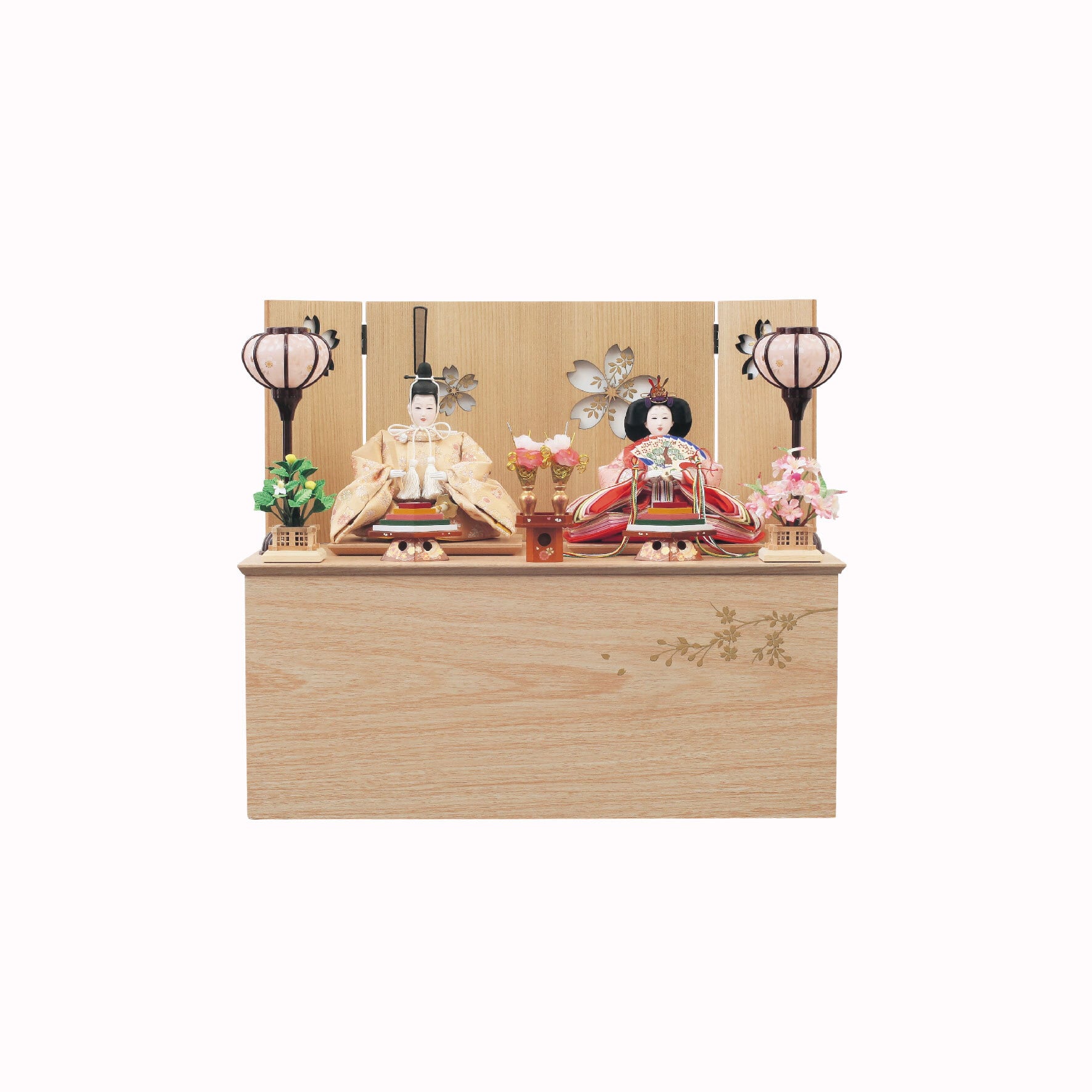 雛人形<収納飾り>舞桜|ひな人形