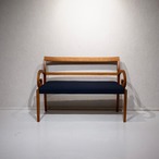 ACTUS アクタス porada ポラダ GARBO ガルボ ダイニングベンチ ベンチ 長椅子 2人掛け 椅子 チェア チェリー無垢材 イタリア モダン ミッドセンチュリー 北欧