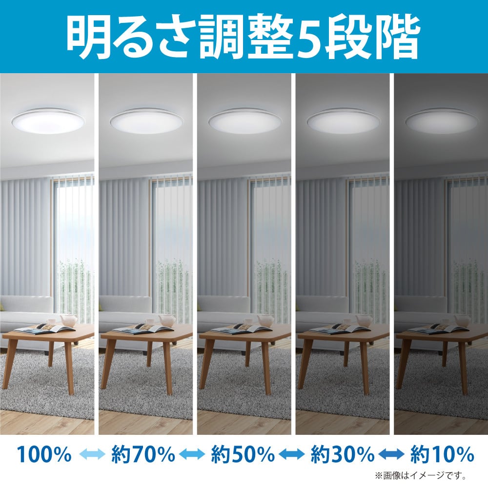 Hotaluxホタルクス6畳LEDシーリングライト昼白色5段階調光　新品未使用 LEDシーリングライト シーリングライト ホタルクス」の人気商品