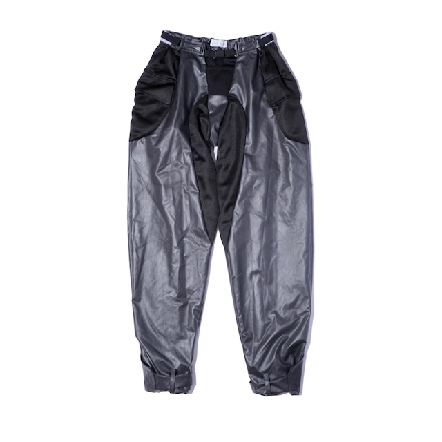 【shiisaid】PVC PANTS - BLACK