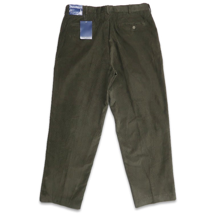 古着 未使用 ランズエンド LANDS'END コーデュロイパンツ ツータック