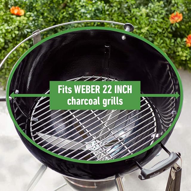 Weber(ウェーバー) 炭用焼き網 直径43㎝ ※57㎝バーベキューコンロに