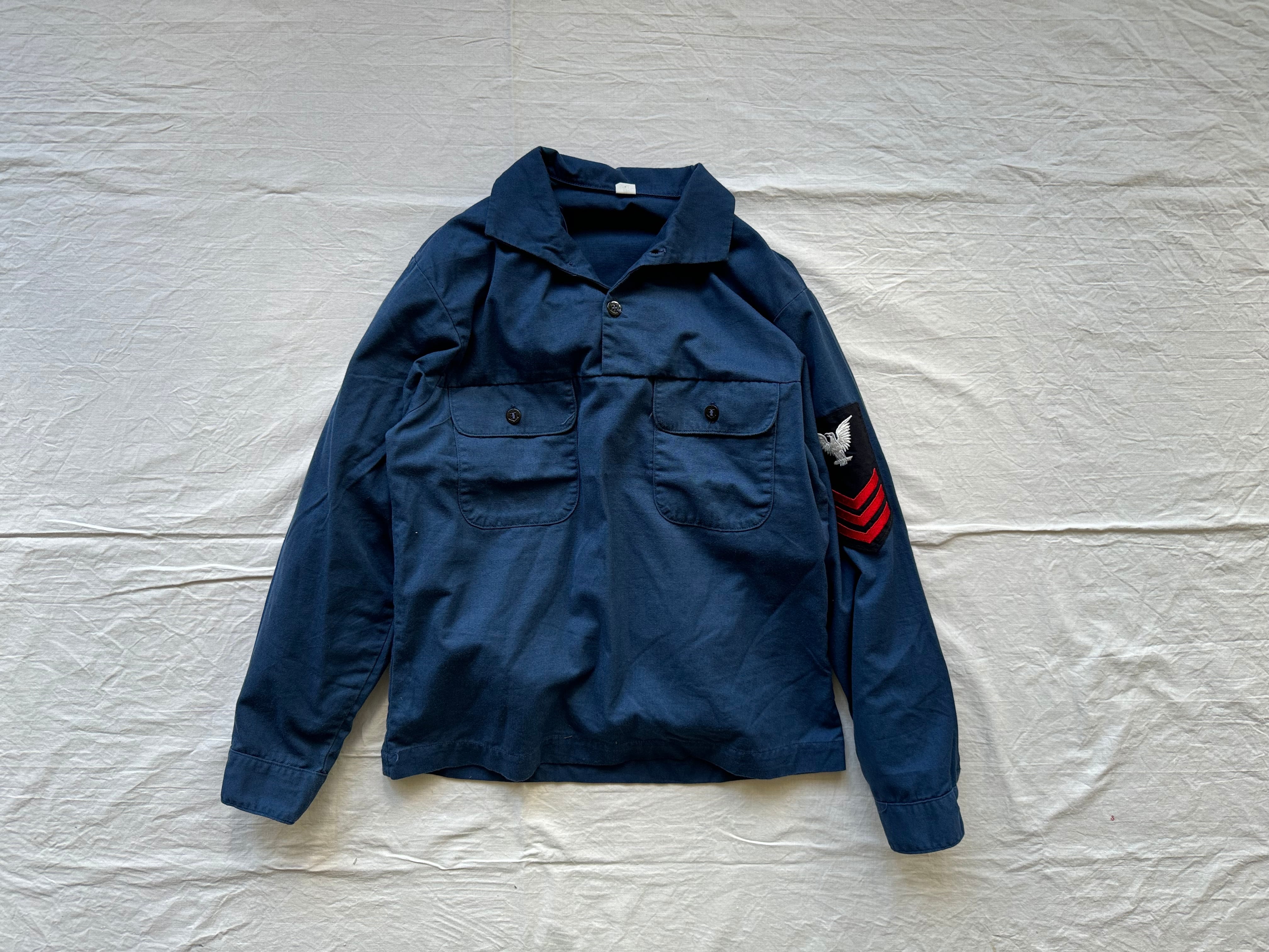 USN UTILITY, LIGHT BLUE JUMPERS | ohal vintage&remake USN UTILITY, LIGHT BLUE JUMPERS | ohal vintage&remake