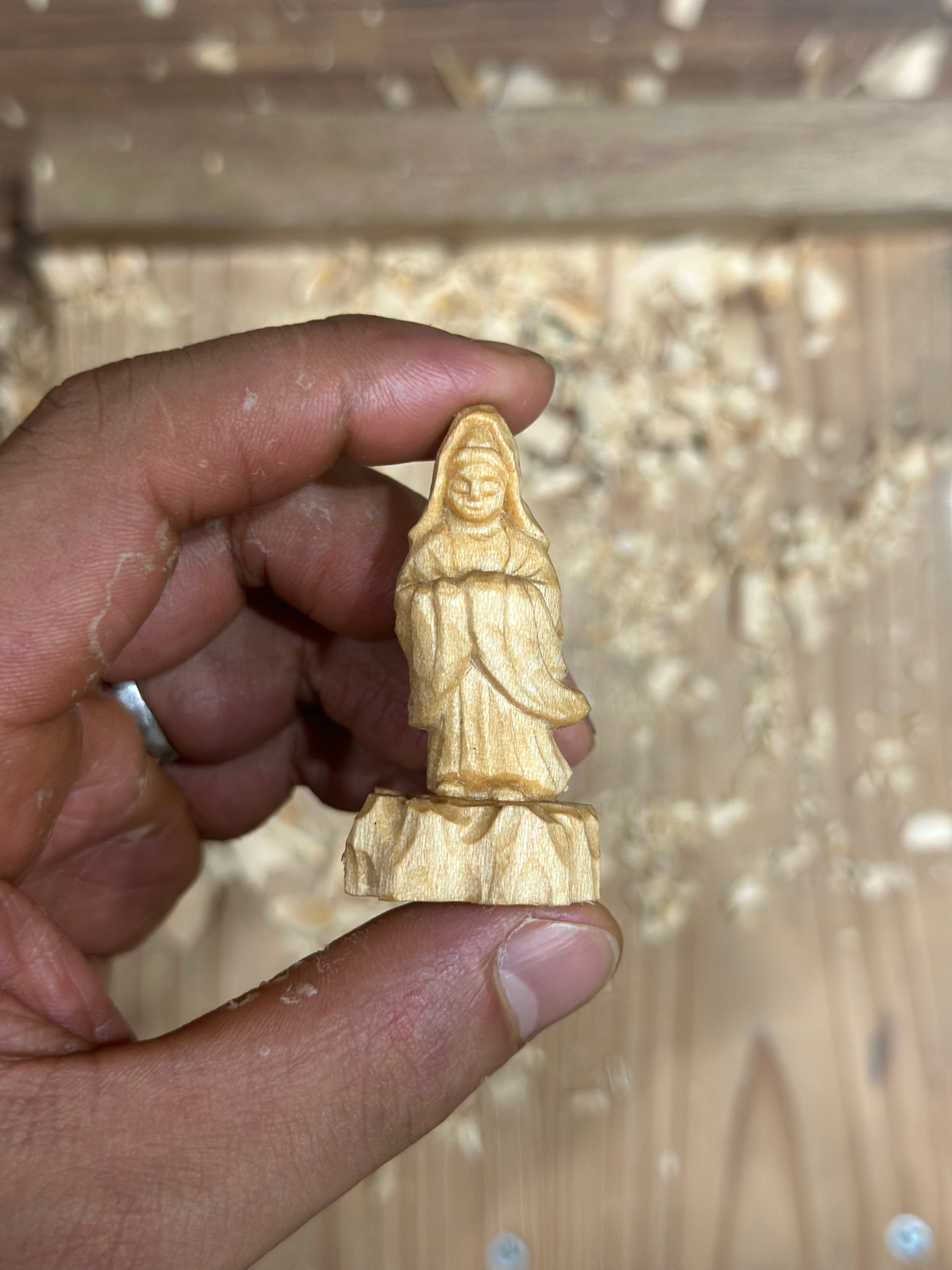 神仏お守り | 仏像彫刻と木彫りの円「まどか」