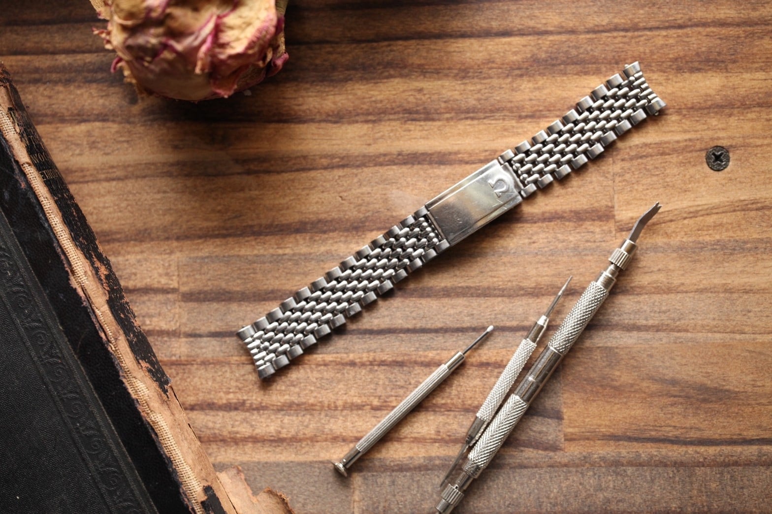 【OMEGA】 1960’s 純正 7連 ライスジュビリーブレス ベルト幅 18mm用 Bracelet / Vintagewatch