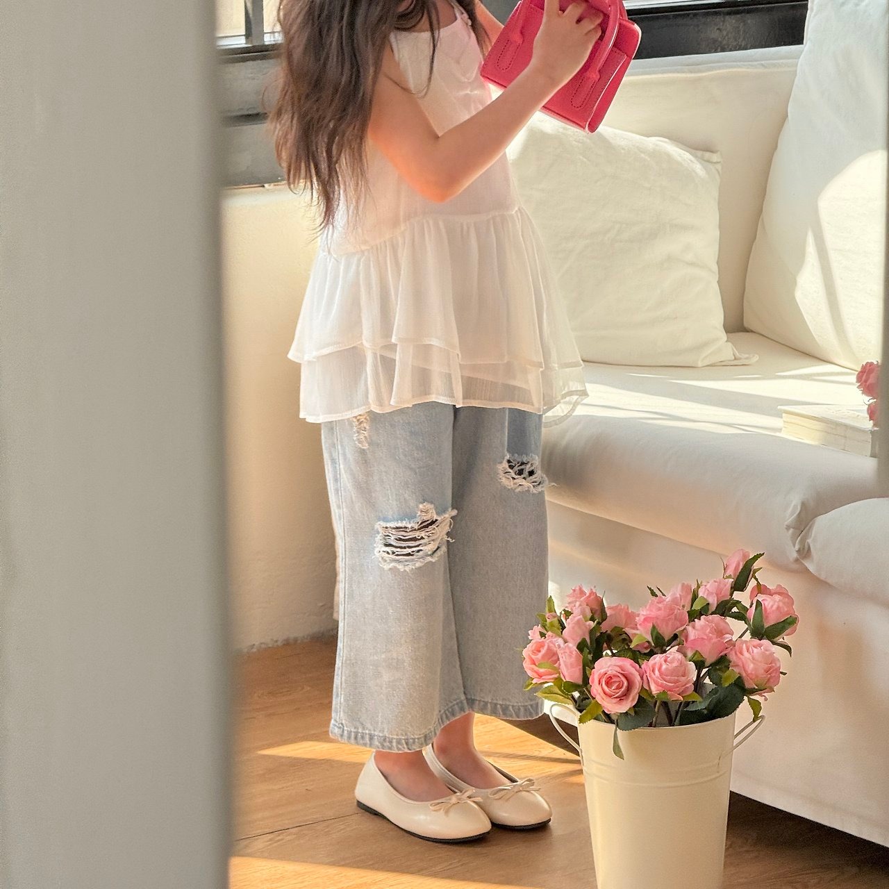 [ninibello] Charming Chiffon Bustier / [니니벨로] 챠밍쉬폰뷔스티에