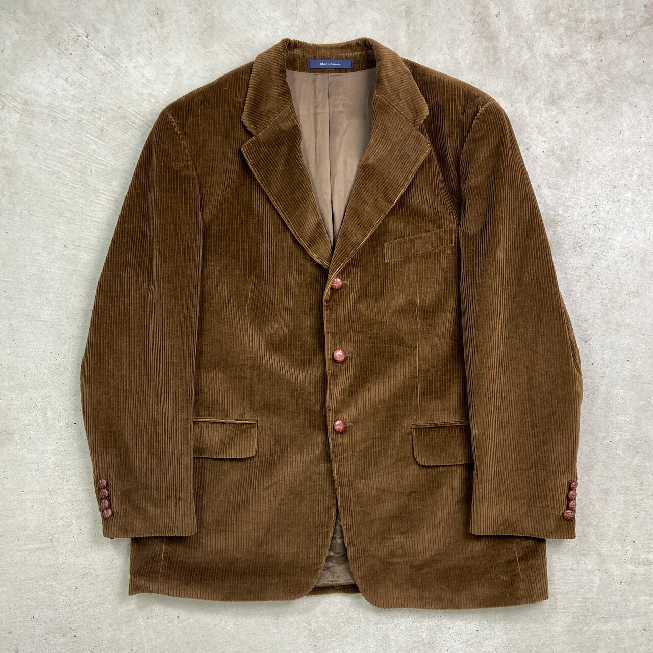 90年代 カナダ製 CHAPS Ralph Lauren チャップスラルフローレン 太畝 