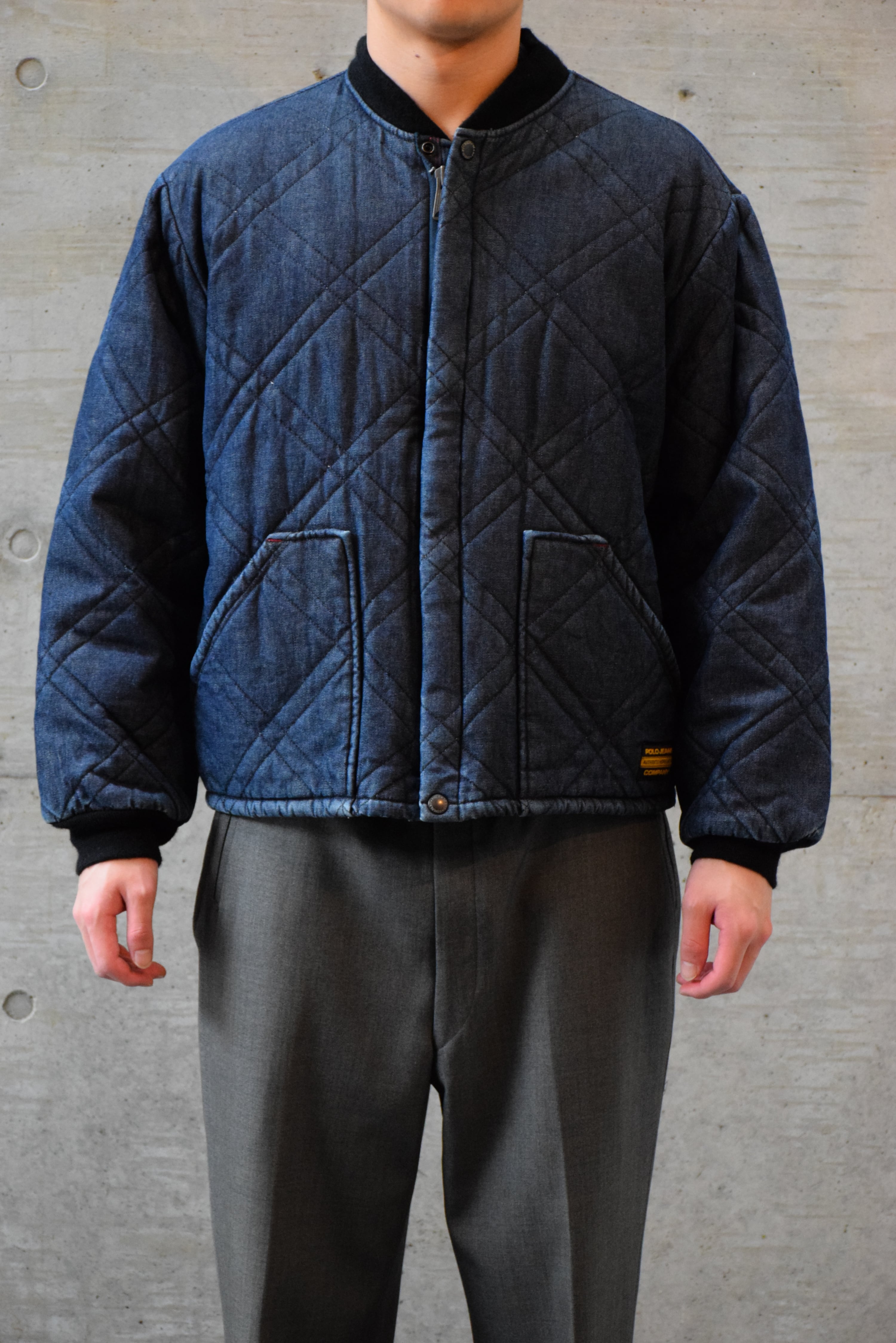 90's~00's Polo Jeans Co. Ralph Lauren デニムキルティングジャケット