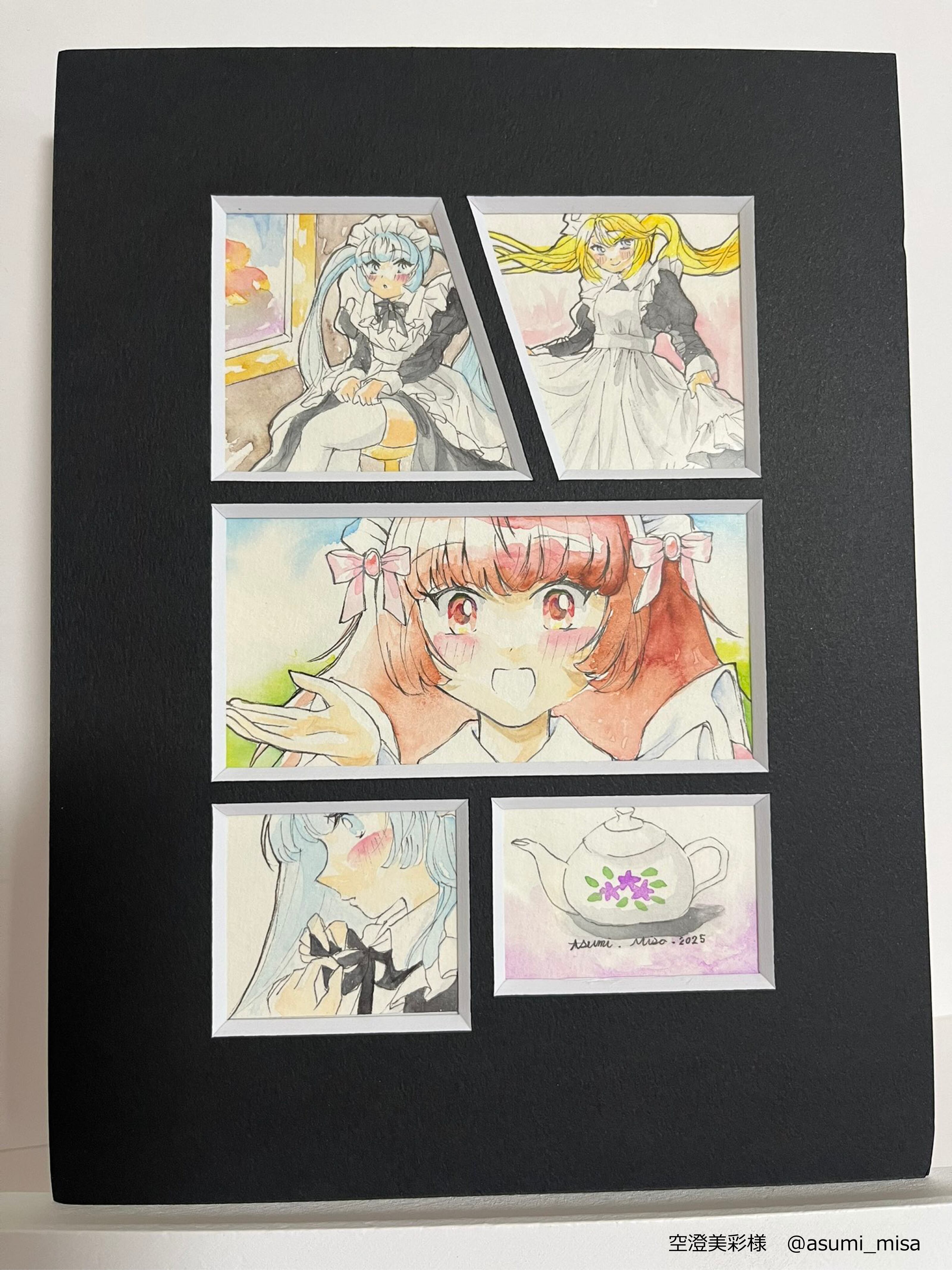マンガマットAPF 3窓 はがきサイズ | オリオンショップ（マット販売