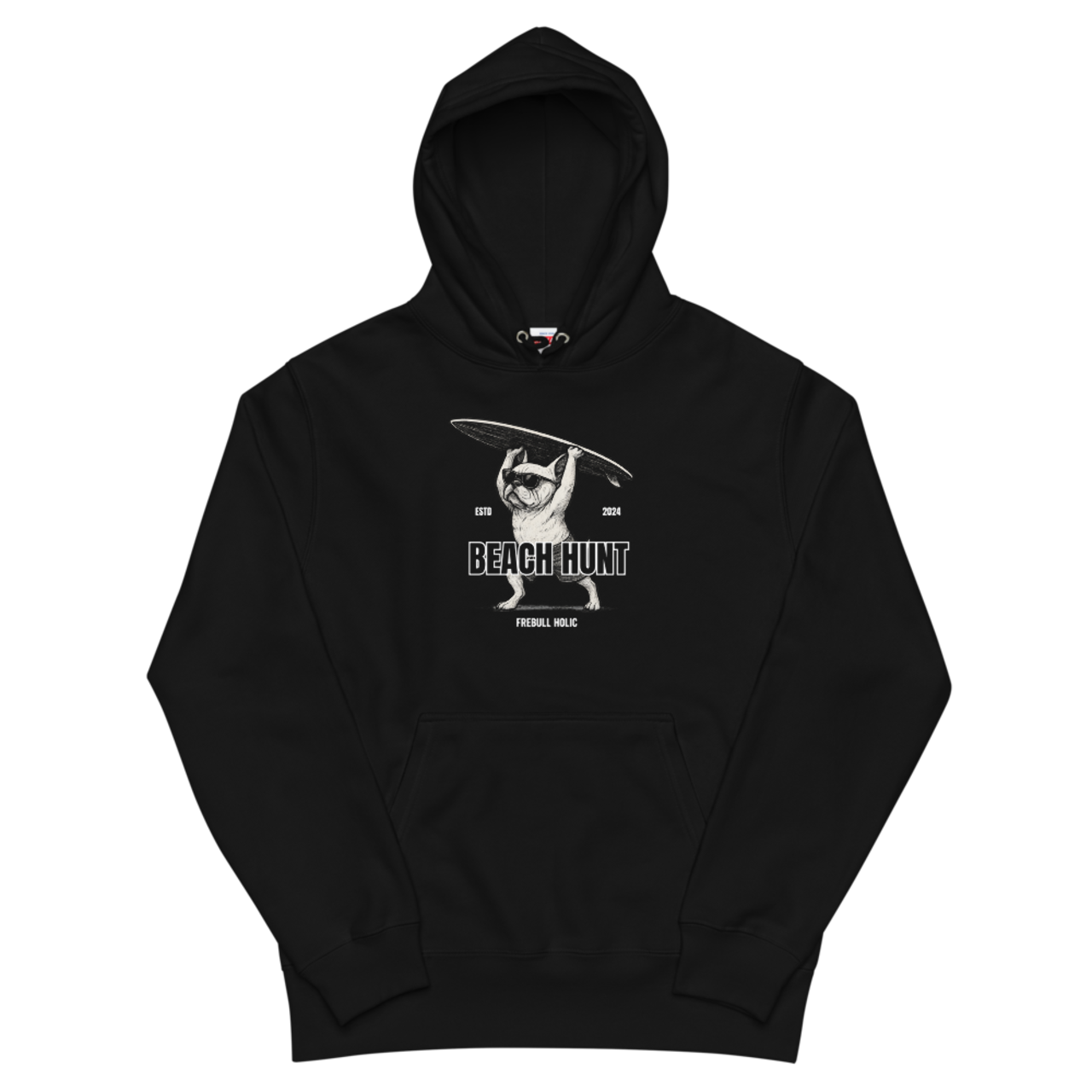 FREBULL SURF ユニセックス プルオーバー パーカー (4colors) P00547