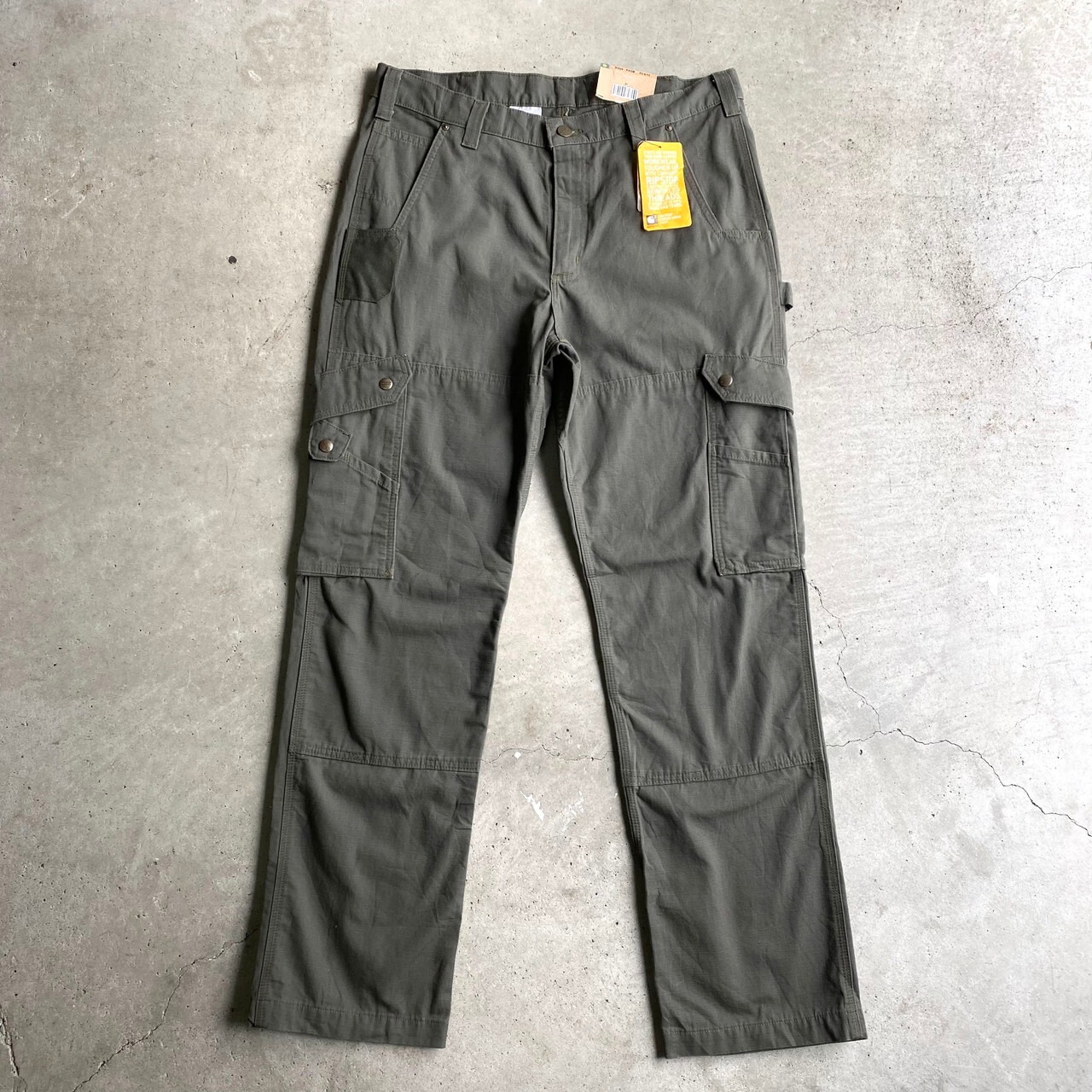 新品未使用品 Carhartt カーハート コットン リップストップ カーゴ 