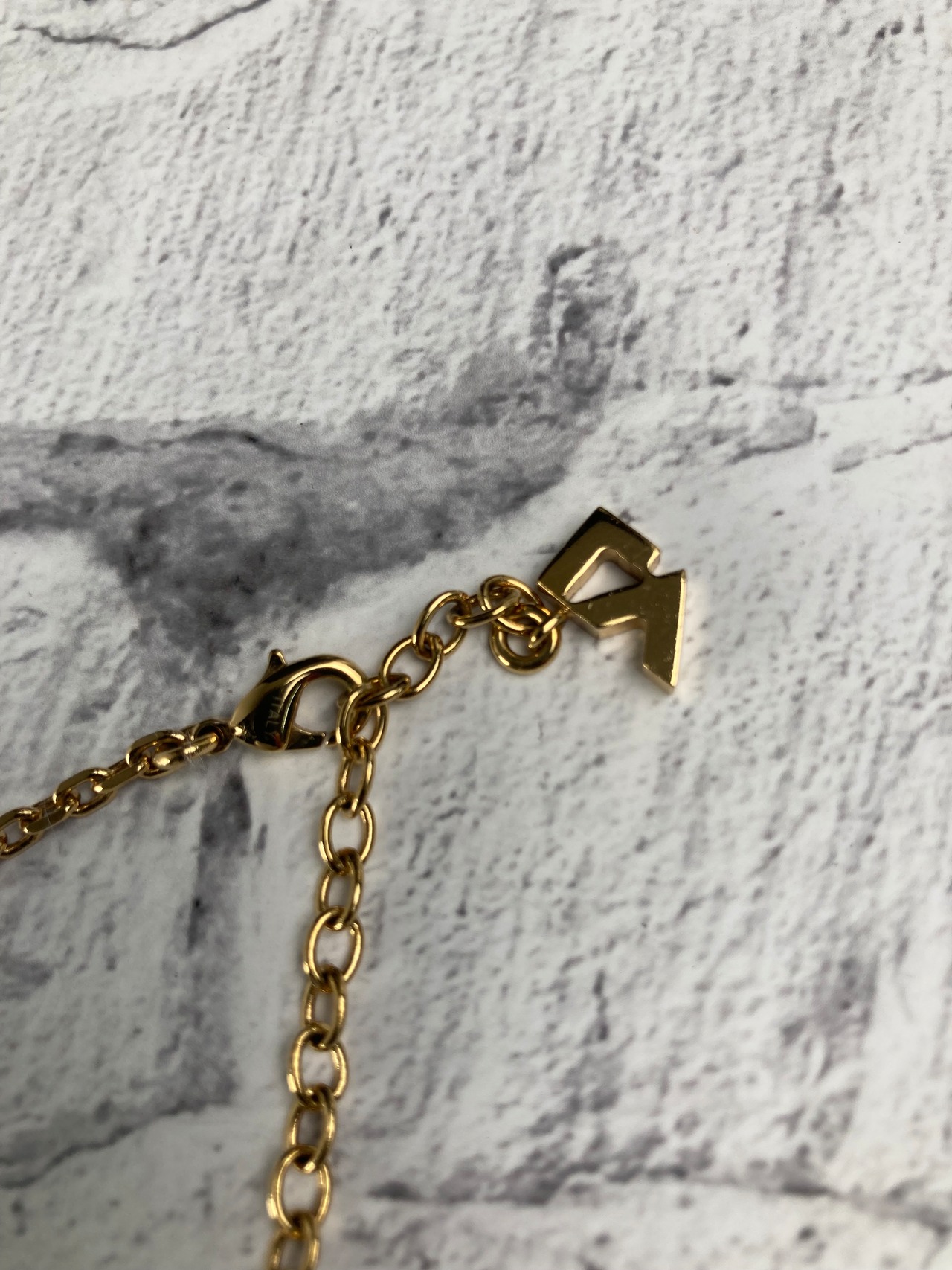 LOUIS VUITTON ヴィトン パンダンティフ ラヴレターズ ネックレス マルチカラー A-13467