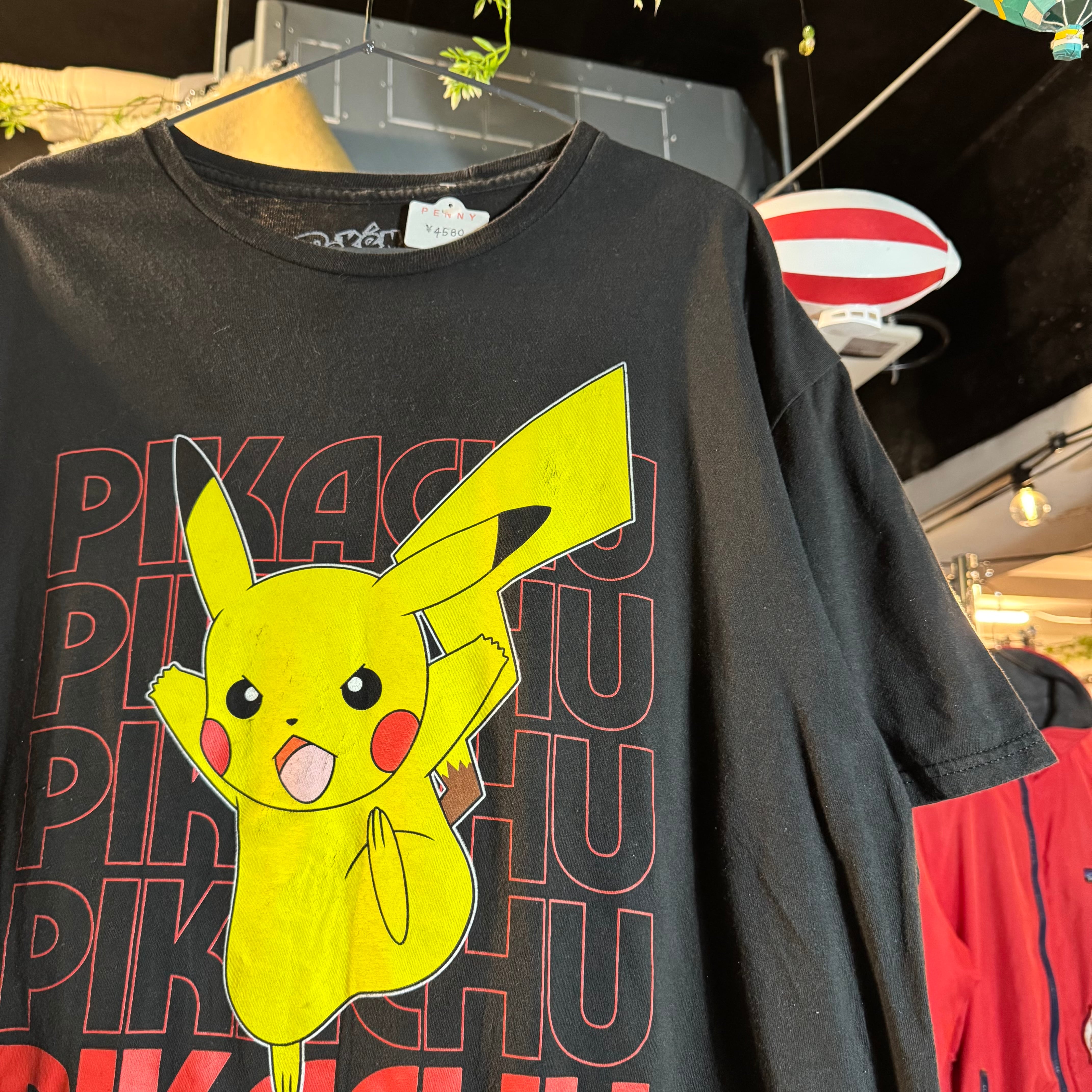 アニメ ポケモン ピカチュウ プリントTシャツ AKB | 古着屋PENNY