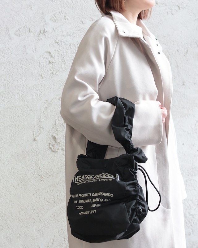 【THEATRE PRODUCTS】POLYESTER CROSS ONE SHOULDER BAG -S- / ポリエステルクロスワンショルダーバッグ　(12394)