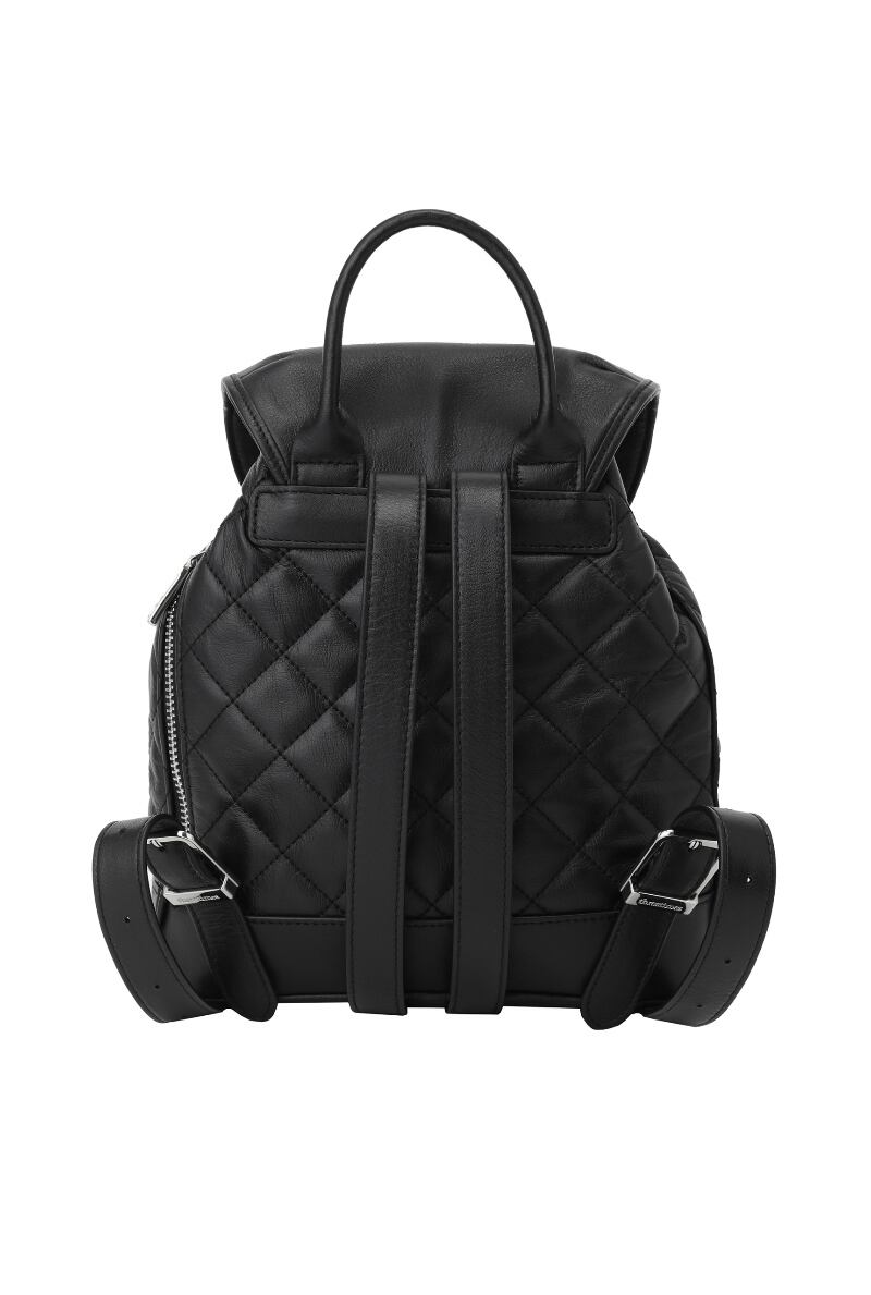 threetimes] Acorn quilted backpack black 正規品 韓国ブランド 韓国 