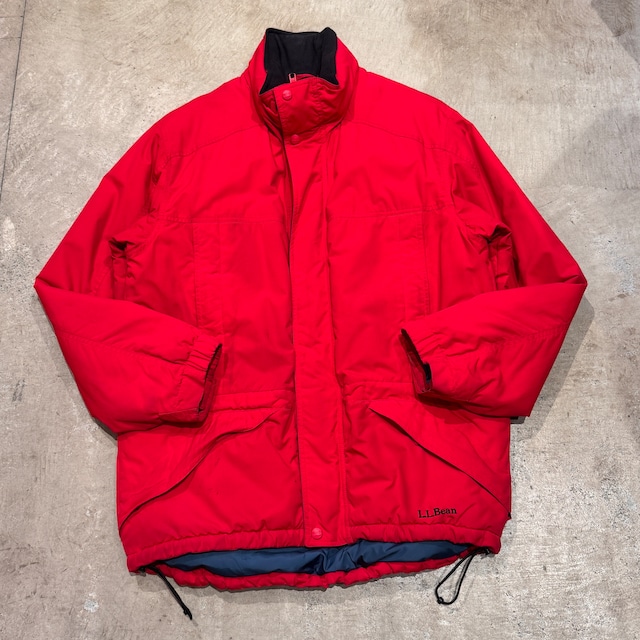 LL BEAN NYLON JACKET RED