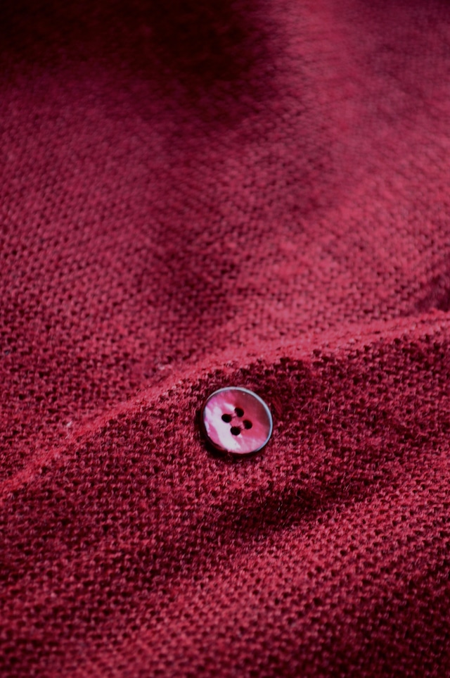 KINGS ROAD by Sears 1970's ORLON ACRYLIC Vintage Knit Cardigan Burgundy キングスロード シアーズ 70s オーロンアクリル カーディガン