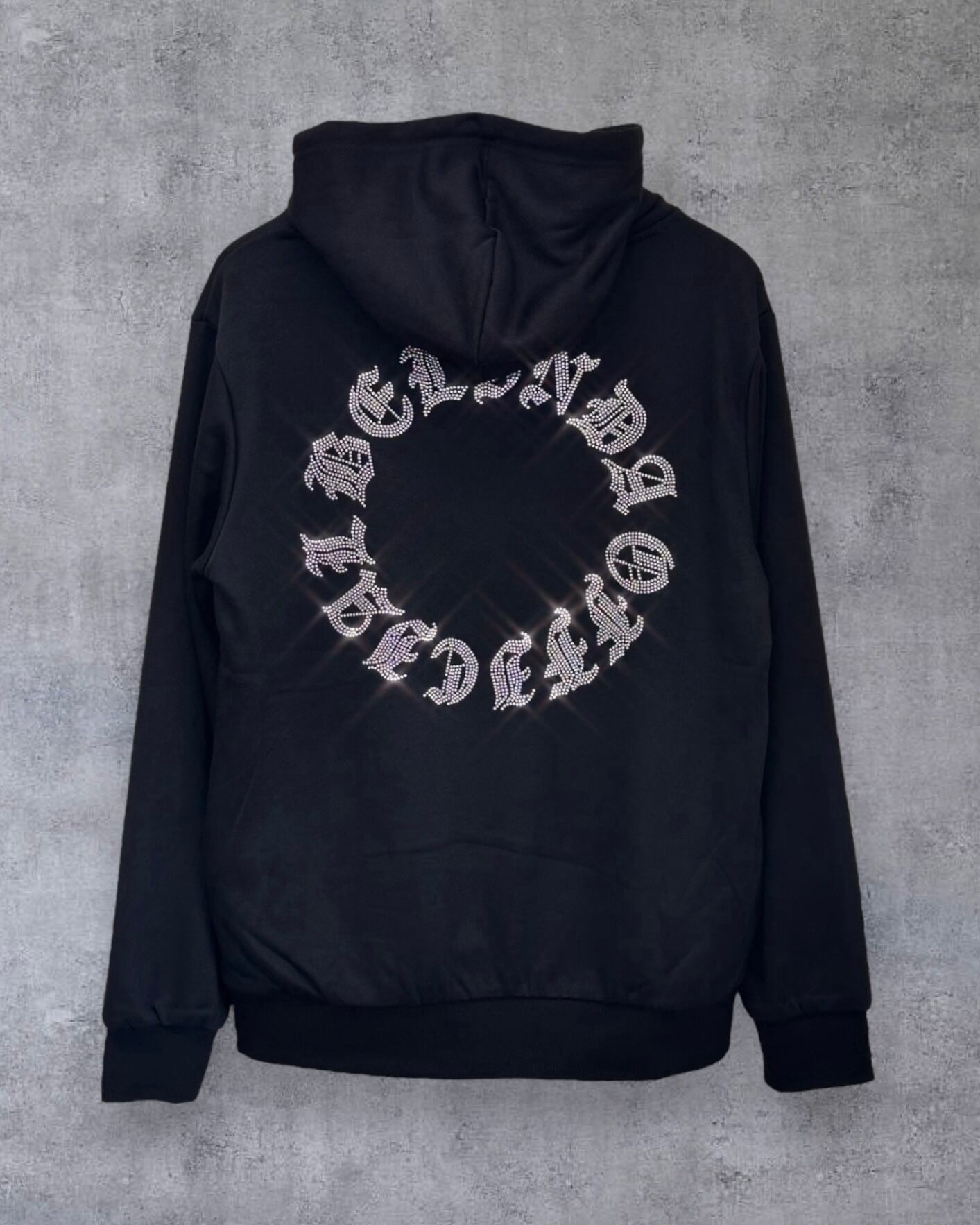 インディアナ・ペイサーズ ハリバートン パーカー XL ブラック　ゆるダボ AWCB-240402 /「TRADE MARK CREW SWEAT / BLACK」クルーネック